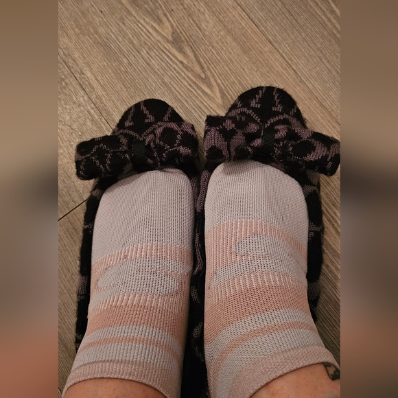 Coach Black and Purple Women's Slippers - Picture 4 of 6